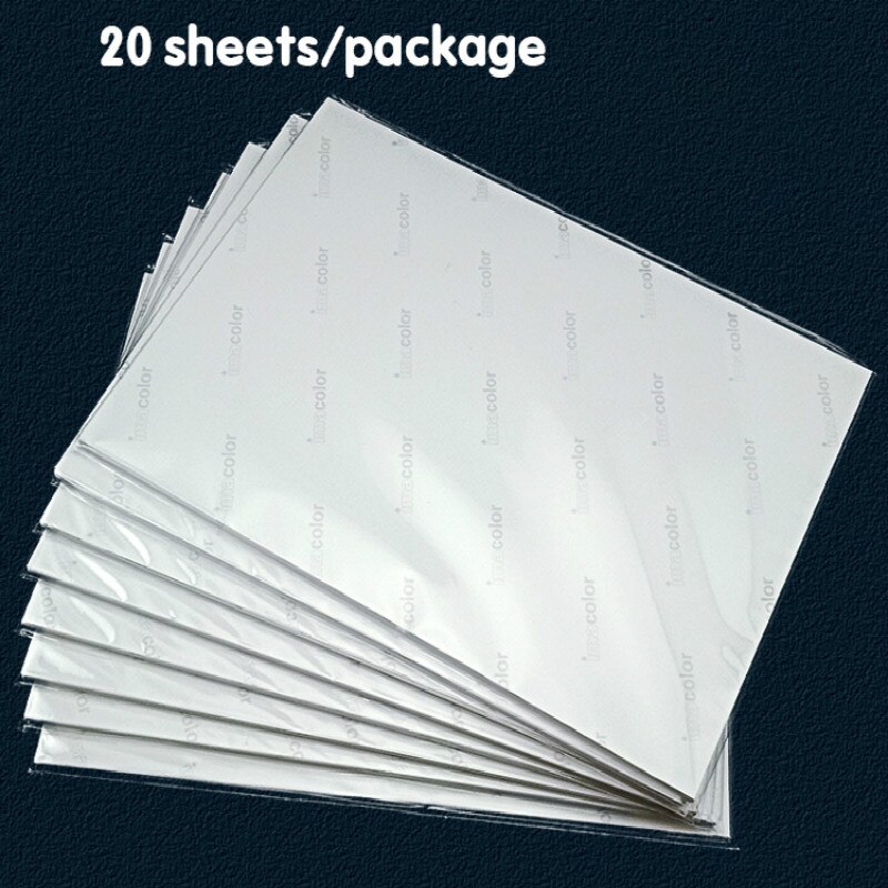 20 Sheets/pack A4 Photo Paper 260g Waterproof Glossy Photo Paper, Suitable for Household Color Inkjet Photo Printer