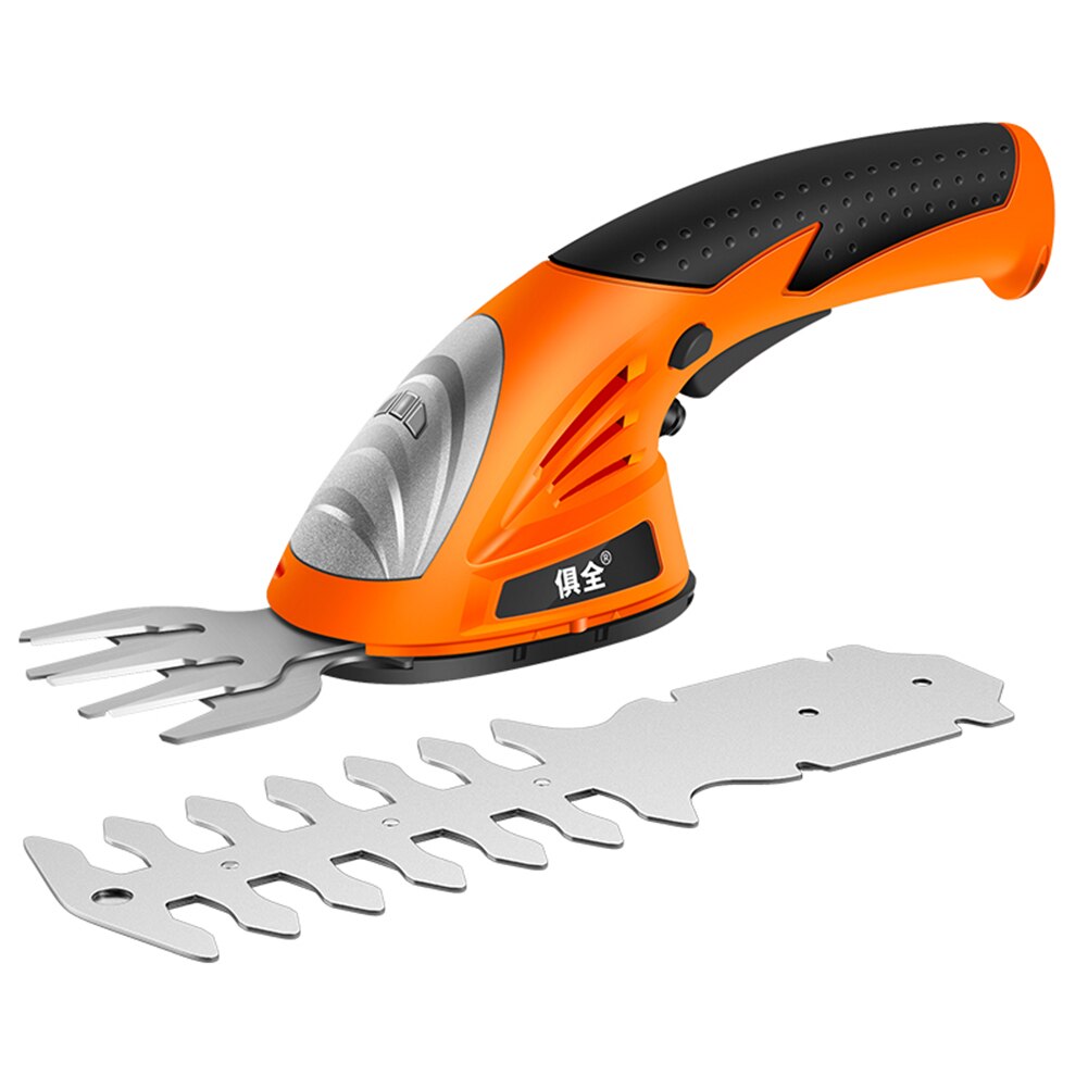 3.6V rechargeable electric hedge trimmer cordless garden tool lawn mower lawn mower electric trimmer 2 in 1 lithium ion cordless
