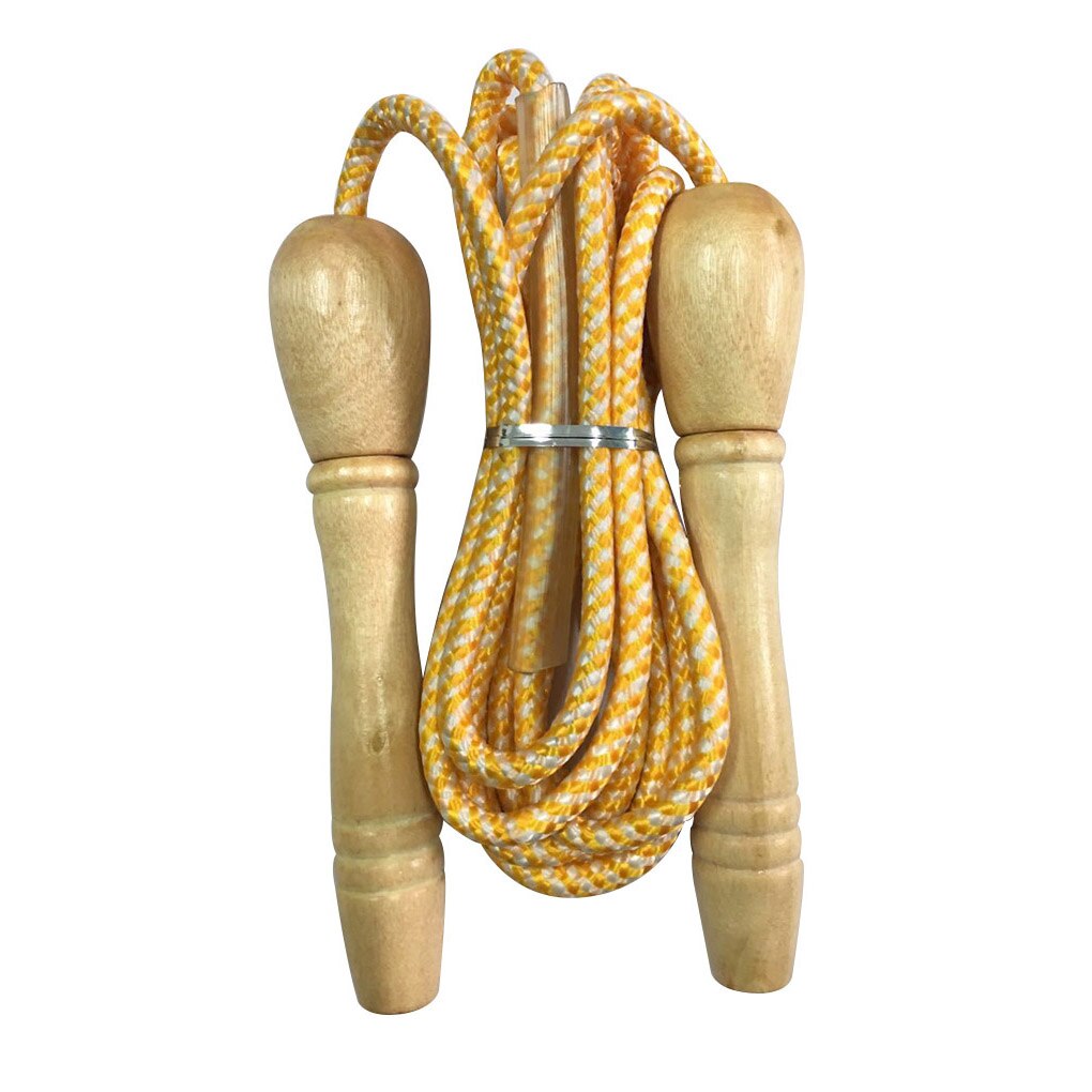Wood Handle Jump Skipping Ropes Adjustable Fast Speed Fitness Jump Ropes Crossfit Training Boxing Sports Exercises Accessory: 2