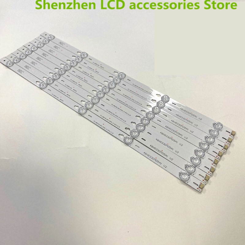 For THOMSON 48FA5413 48FA5403 48FS3750 48HR330M05A1 V2 YHE-4C-LB4805-YH1CK HQ4 B48A858U LE48M4S1 5LED(6V) 490mm