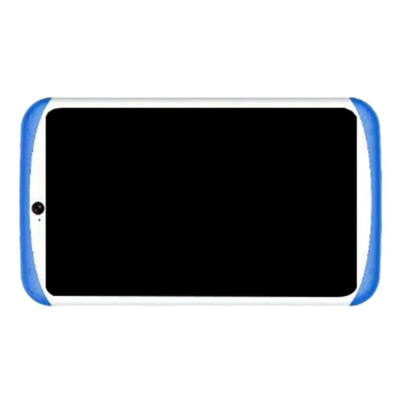 Kindertablet  pc 7 inch quad core hd tablet android 4.4 dual camera wifi+bluetooth, blauwe eu-stekker