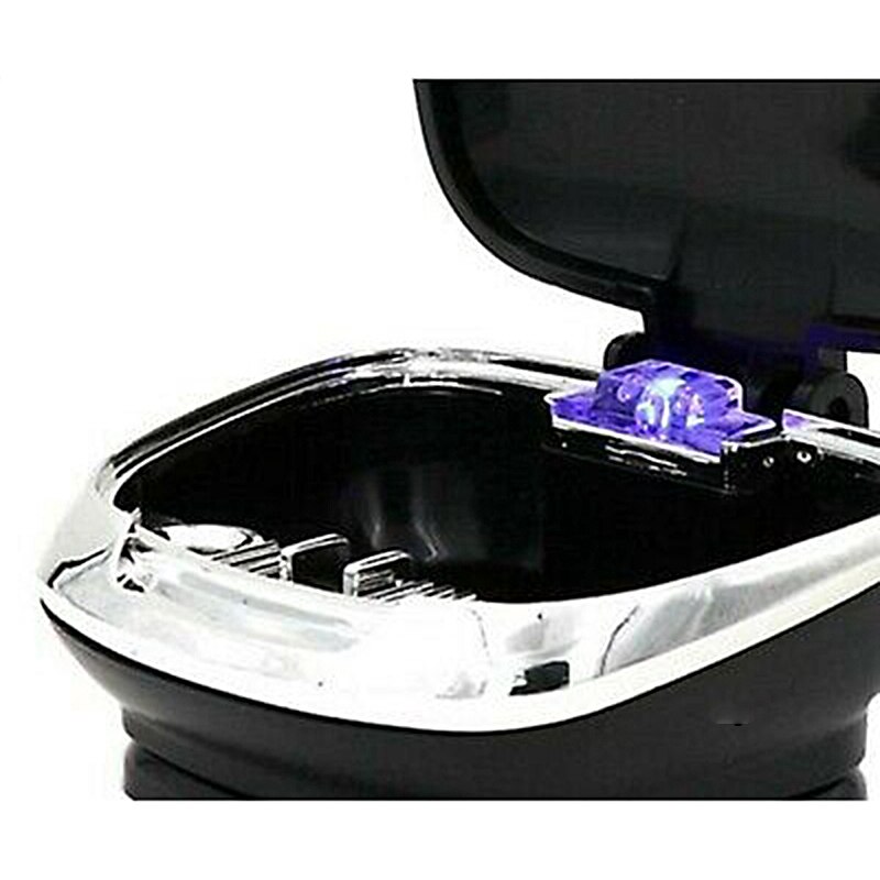 Universal cenicero para automóvil con tapas Cenicero con luces LED Cenicero innovadoras Cenicero accesorios de Interior de automóvil
