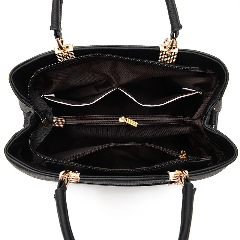 Elegante Frauen Bote Taschen Mit Blume Anhänger Büro Damen Totes Reine Handtasche Für Weibliche Umhängetaschen Umhängetaschen