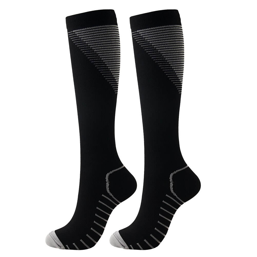 Men Women Outdoor Sports Football Soccer Running Nylon Compression Calf Socks Sports Football Soccer Running Nylon Calf Socks