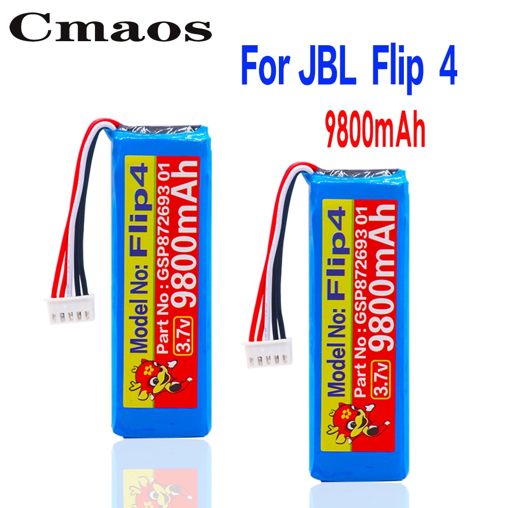9800Mah/6800Mah Batterij GSP872693 01 Voor Jbl Flip 4, Flip 4 Speciale Editie