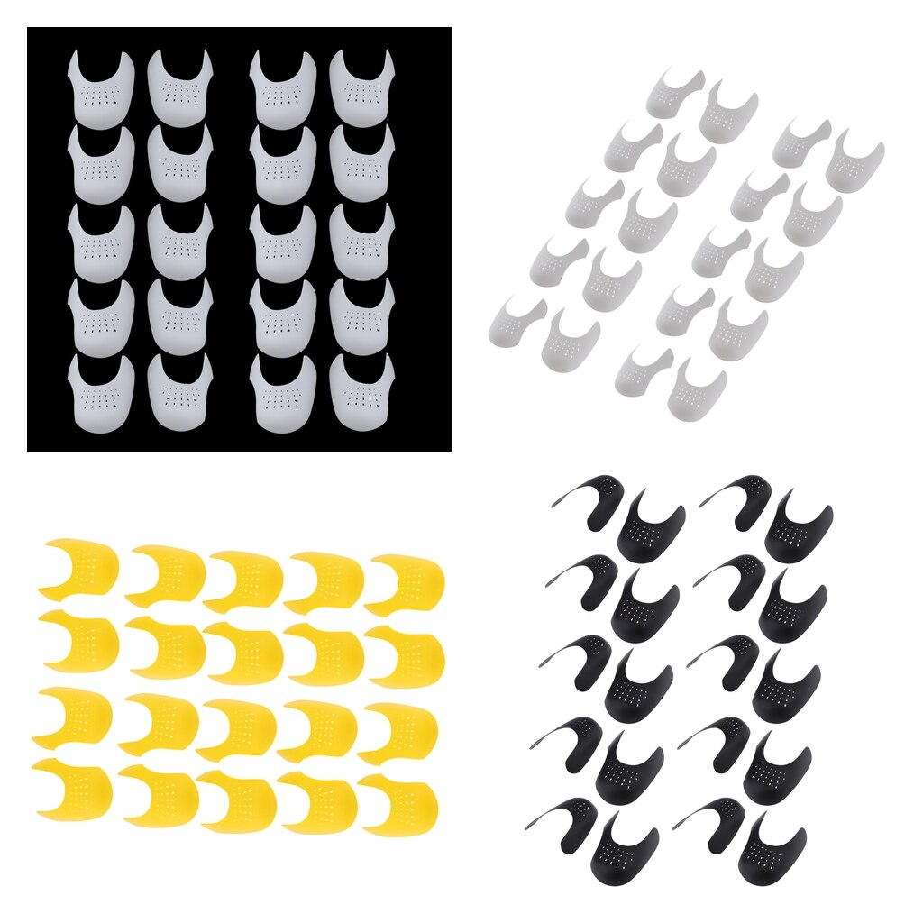 10 Pairs Protector Shoe Trees Toe Box Decreaser Inserts Anti-Shoe Box Indentation-2 Sizes to Choose