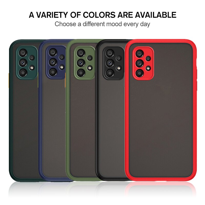 Schutzhülle aus 5g tpu-silikon für samsung galaxy  a53  a13 a33 a53 a73 a72 a52 a52s matte 5g halbtransparente handyhülle
