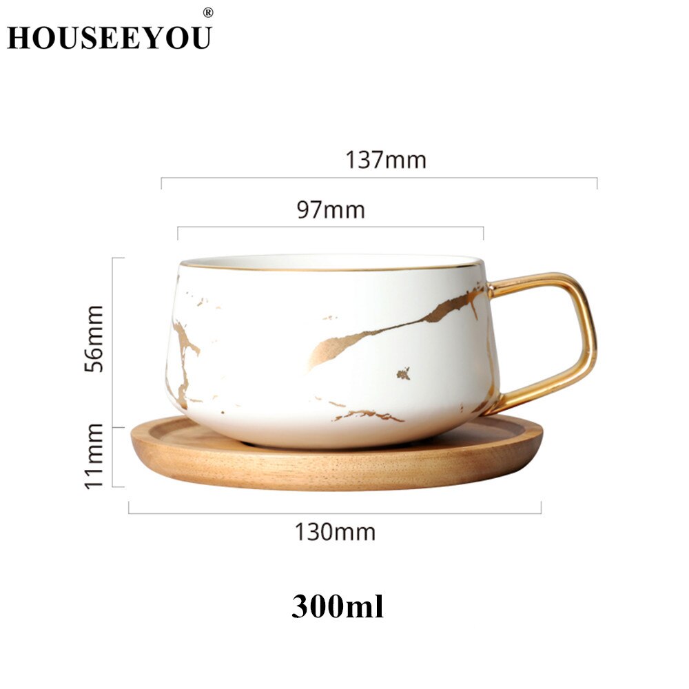 Ensemble de cuillères à café en céramique, tasses de chat à café, condensé à l&#39;italienne, tasse de thé, petite tasse de café avec plat: 1
