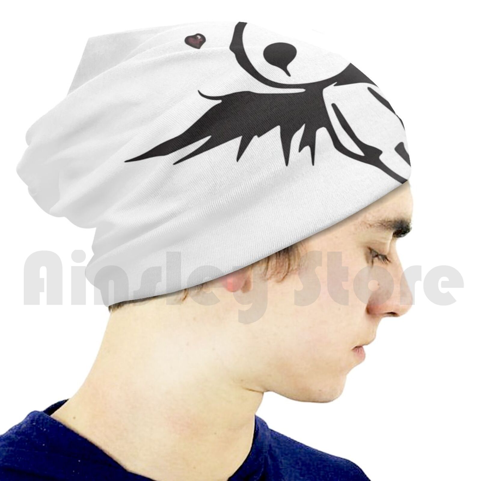 Emo Love Angel Beanies Knit Hat 1625 Beanies Print Gothic Goth Angel Love Peace Music Musical Emocore Hardcore Band: kids Knit Hat