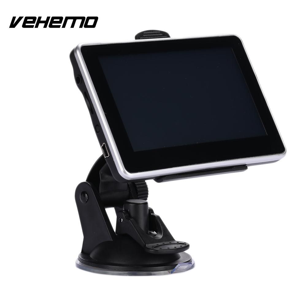 Vehemo Built-In Europe Map 128M Car GPS Navigator MP4 Player MP3 Player Navigation Player Stereo Motor Highperformance