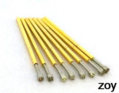 10Pcs P50-H2 Dia 0.68mm Length 16.55mm 75g Spring Test Probe Pin