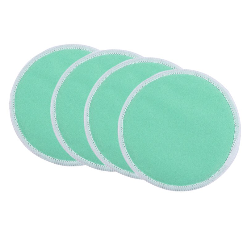 [Mumsbest] 4 Stks Bamboe Borst Pad Verpleging Pads Voor Mum Wasbare Waterdicht Voeden Pad Bamboe Herbruikbare Zoogcompressen: NP06