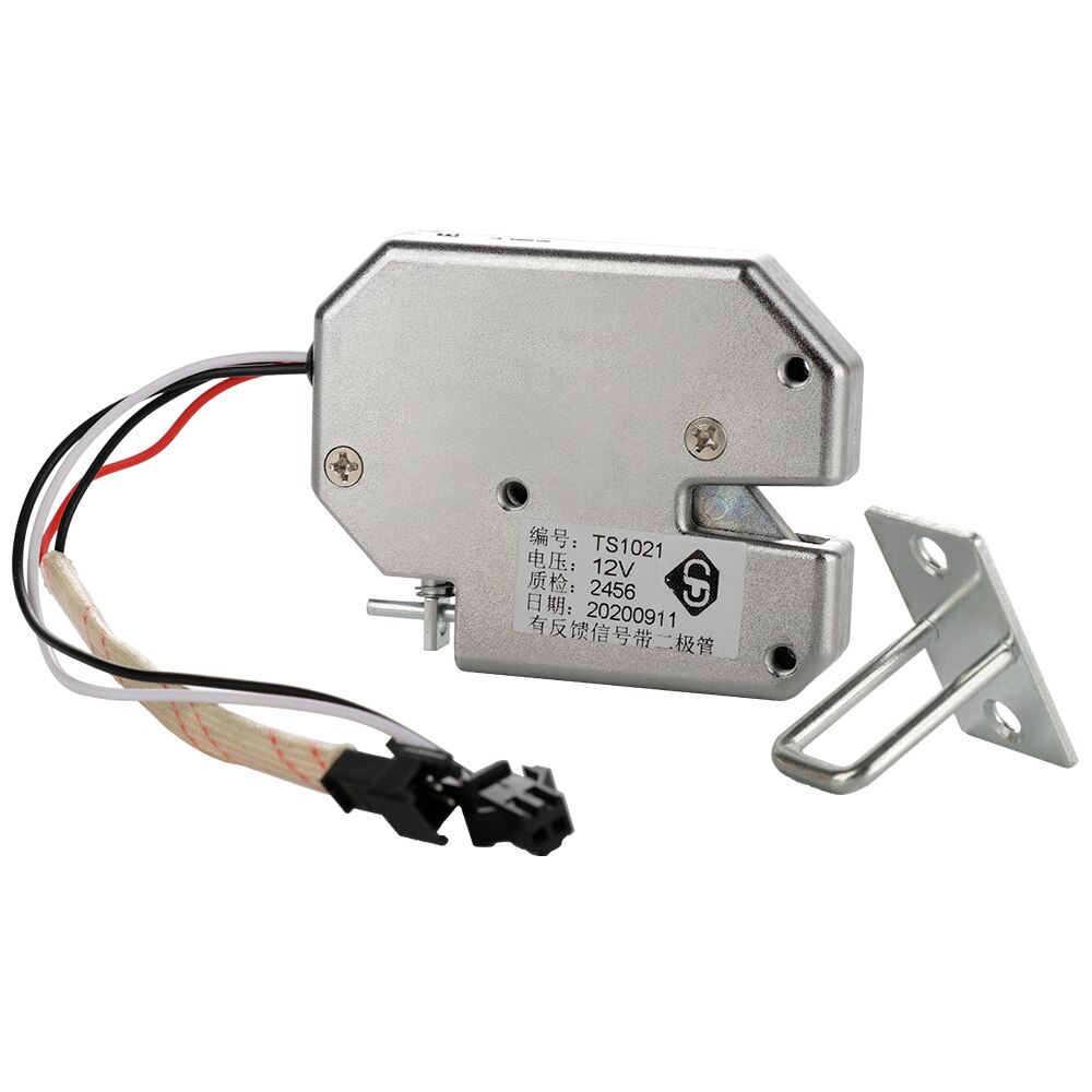 Mini cerradura eléctrica de CC de 12V, candado inteligente para armario, caja de armario, cerradura electrónica antirrobo, candado para Buzón de supermercado