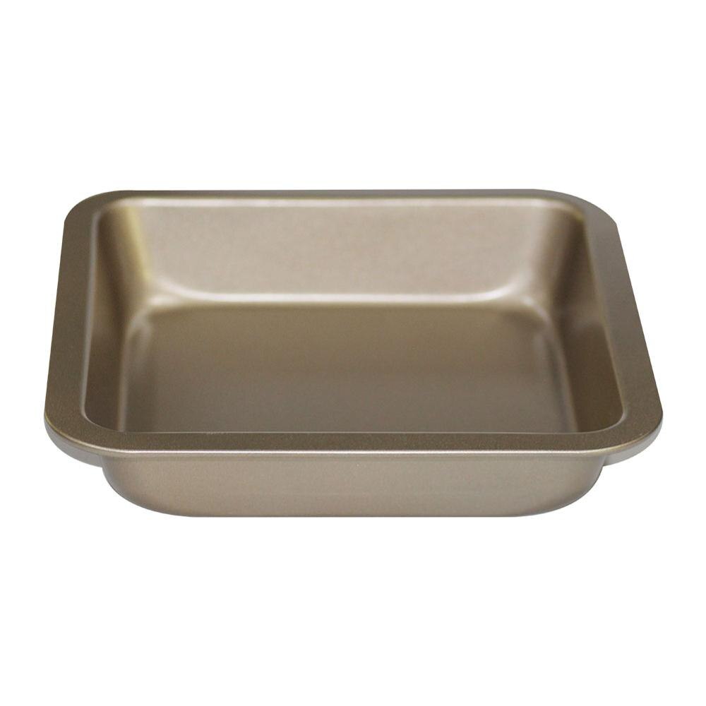 Baking Tray Rectangle Oven Baking Form Aluminium Cake Pan Non -Stick Biscuit Cookie Macaroon Pastry Tools Bakeware Set: 9inch square tray