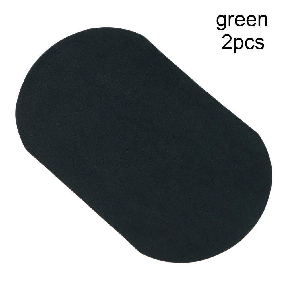 2Pcs Imitation Buckskin Stickers Clothes Patches Elbow Iron on Patch Leather Pants Knee Appliques Clothes Sewing Tools