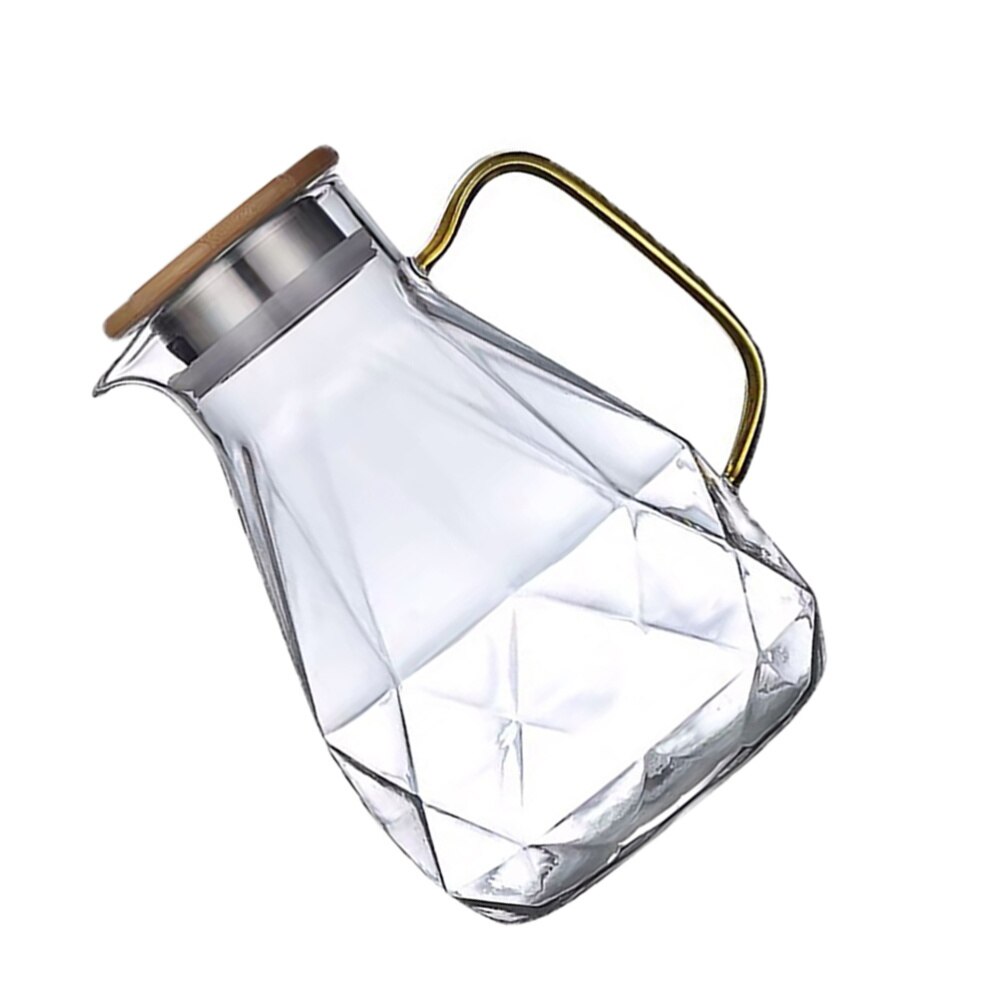 Water Pitcher Beverage Glass Pitcher Heat Resistant Glass Pitcher
