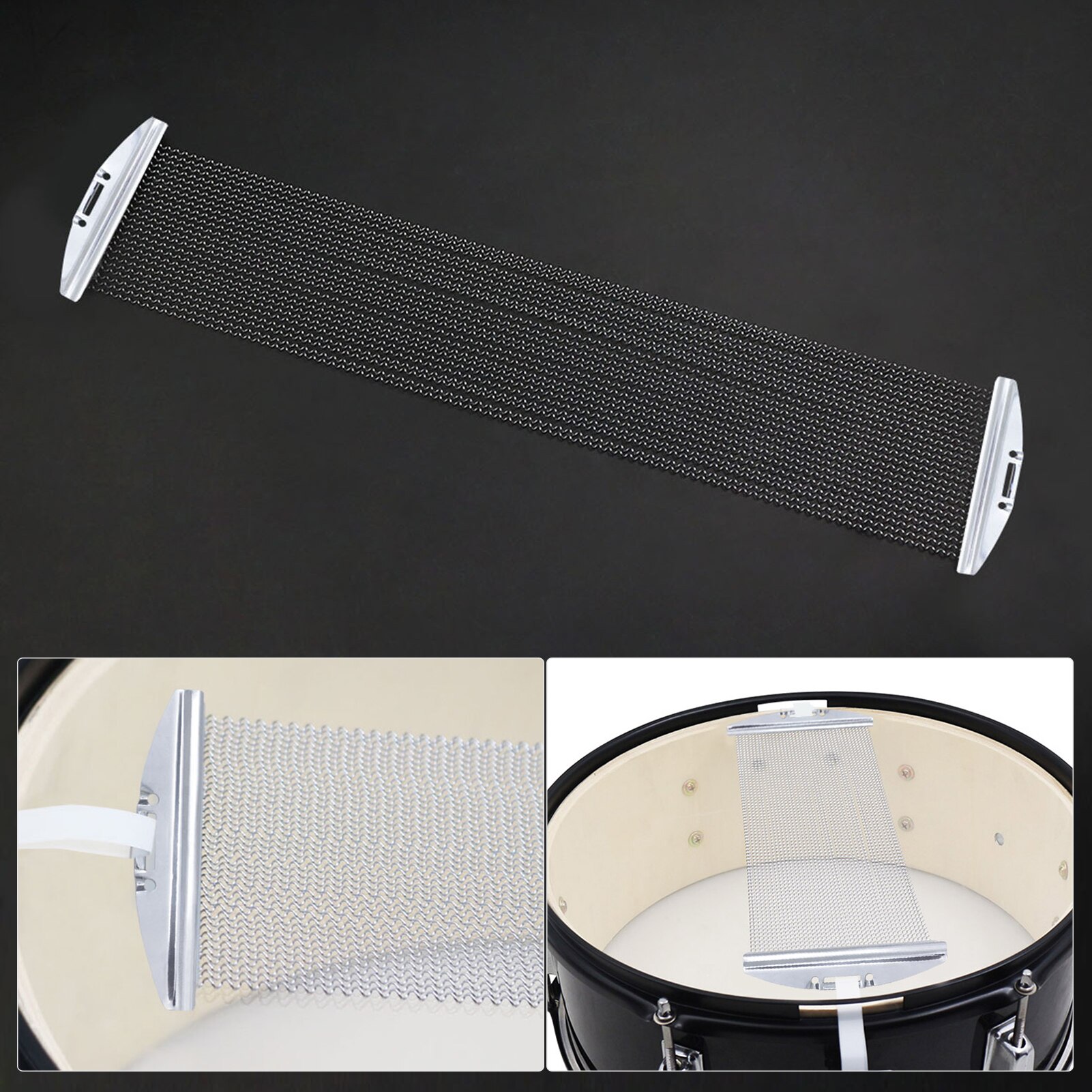 Steel Snare Wire 40 Strand Drum Spring for 14 Inch Snare Drum Cajon Box Drum Parts Percussion Instrument Accessories