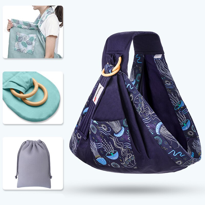 Portabebés, portabebés, portabebés de doble uso, portabebés de malla, portabebés de lactancia, hasta 50kg (0-36M): Style 6