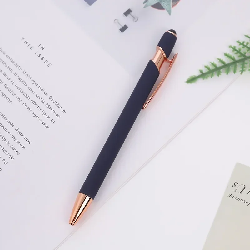 50 Stück leere Metallstifte, Aluminium-Kugelschreiber, Multifunktionsstift, Geschenkstifte: Gelb