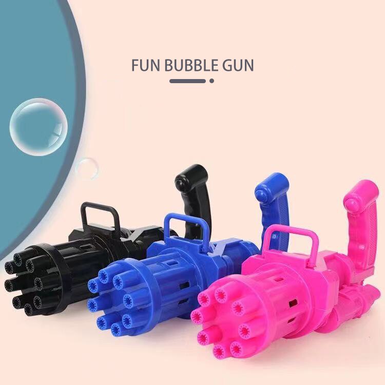 Gatlin Bubble Machine Zomer Kinderen Speelgoed, Jongens, Meisjes, Speelgoed Geweren, zeep Schuim Bubble Geweren, Plastic Geweren .