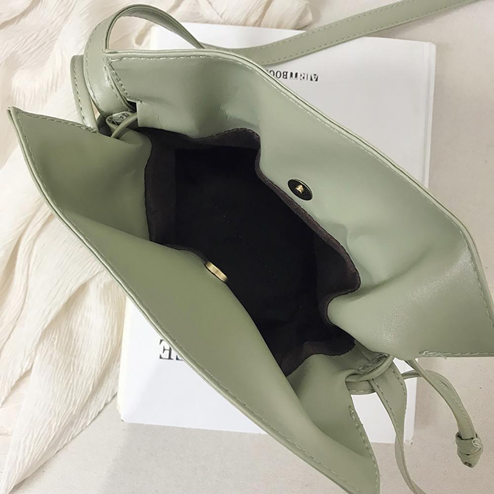 Mint Eimer Tasche Leder Crossbody-tasche für Frauen Kleine Schulter Taschen Luxus Handtaschen Frauen Taschen Messenger Taschen #20