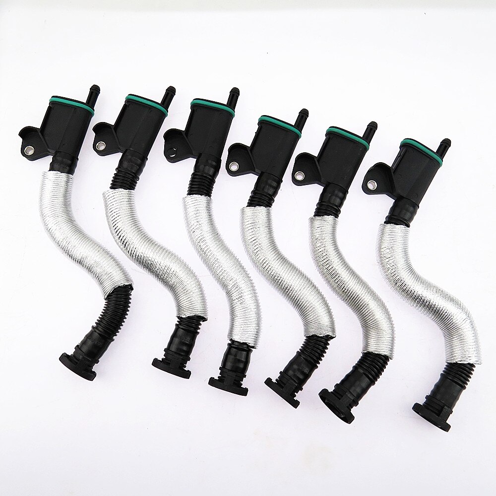 SCJYRXS 6Pcs Oil Water Separator Exhaust Breathing Connection Hose For Golf Passat Scirdcco A3 TT 06H 103 226 A 06J103213E