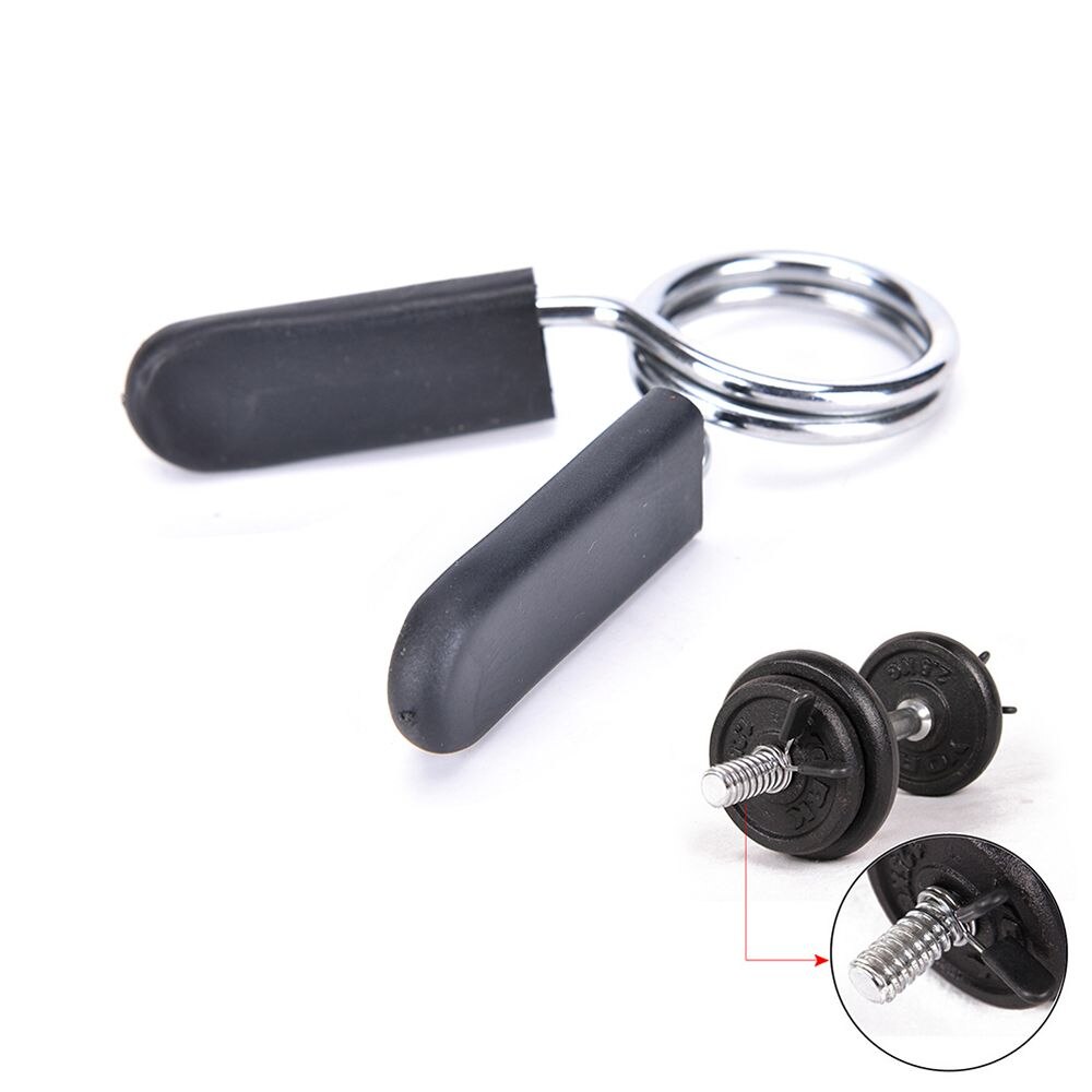 2 pièces 25/28/30mm haltère serrure gymnastique barre de poids haltère serrure pince ressort collier Clips utilisation intérieure entraînement fitness outil
