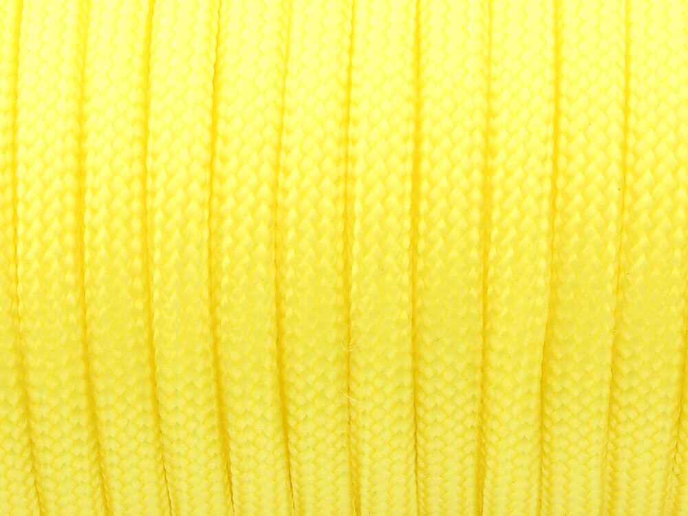 CAMPINGSKY Paracord 550 Parachute Cord Lanyard Tent Rope Guyline Mil Spec Type III 7 Strand 100FT For Hiking Camping: Yellow / 31m