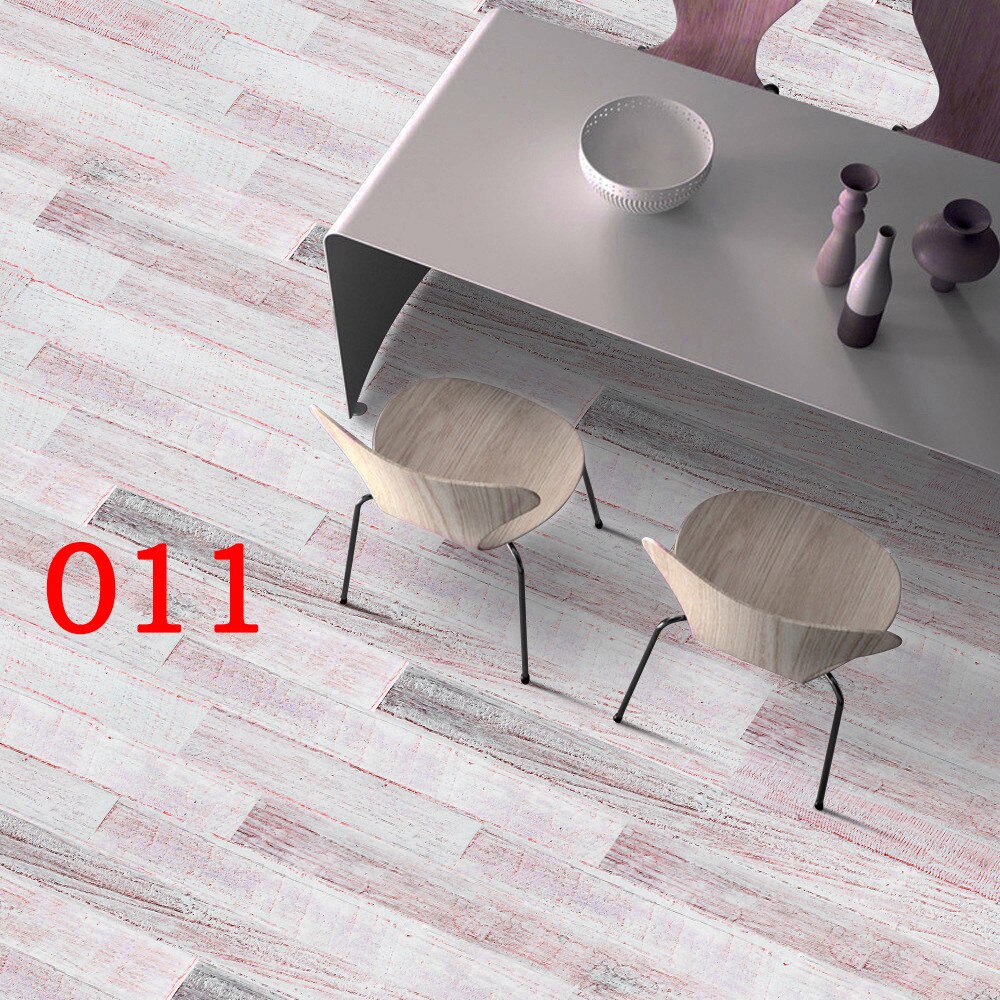 20X50 Cm Retro Zelfklevende Pvc Vloer Roll Vintage Baksteen Lijn Patroon Diy Hotel Slaapkamer Grond Decal Floor sticker Z0224: K