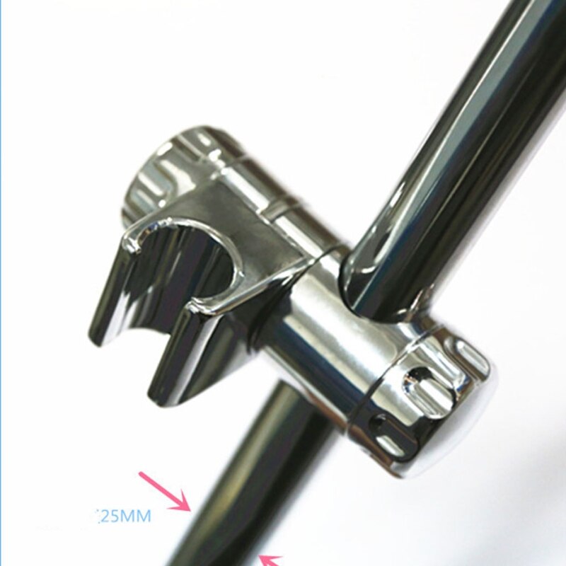 Support coulissant pour barre de douche, 25mm/0.98 &#39;&#39;de diamètre, accessoires de salle de bain