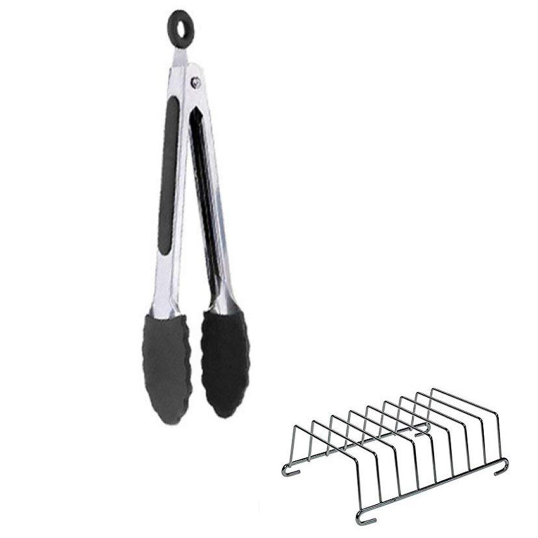 Best Air Fryer Accessories Deep Fryer Universal, Cake Barrel, Pizza Pan,Mat, Skewer Rack, holder Fit all 5.3Qt - 5.8Qt(XL)