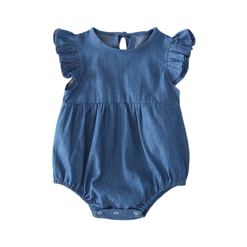 Denim Baby pagliaccetto per ragazze fratello sorella Baby tutina bambino ragazzo pagliaccetti tuta infantile neonato ragazza ragazzo vestiti: Girl / 9m