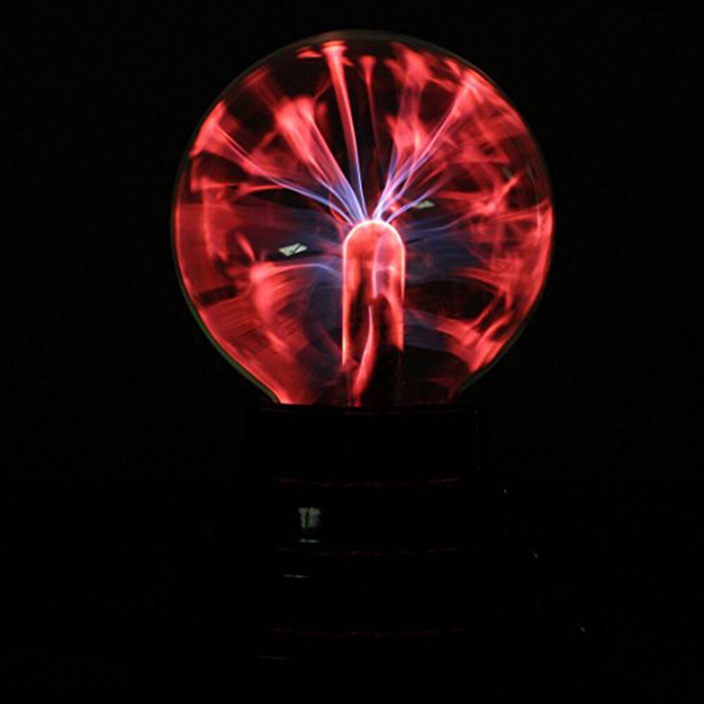 Plasma Globe Funny Magic Touch Sensitive Plasma Ball Crystal Light Lamp for Home Living Room Bedroom