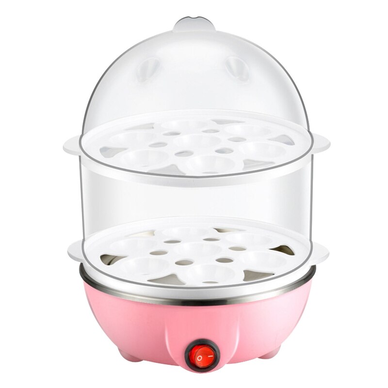 Multifunctional Lazy Double-layer Egg Cooker, Electric Egg Pan, Automatic Shutdown Egg Steamer, Breakfast Machine: pk1