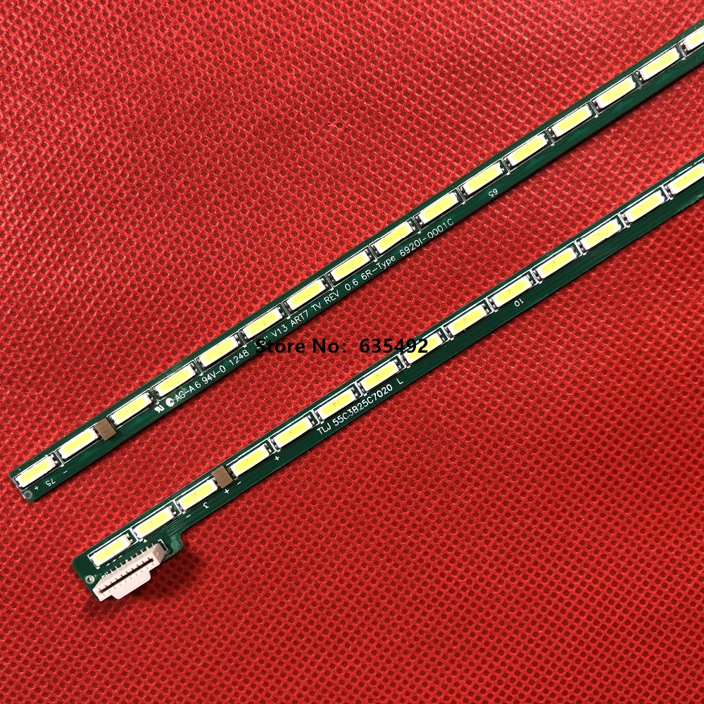 604Mm Led Strip 75Lamp 55 "V13 Art Tv 6920l-0001c 6922l-0069a Voor 55ub8250 55ub8300 55ub830V 55la6800 55la6600 55ga7800
