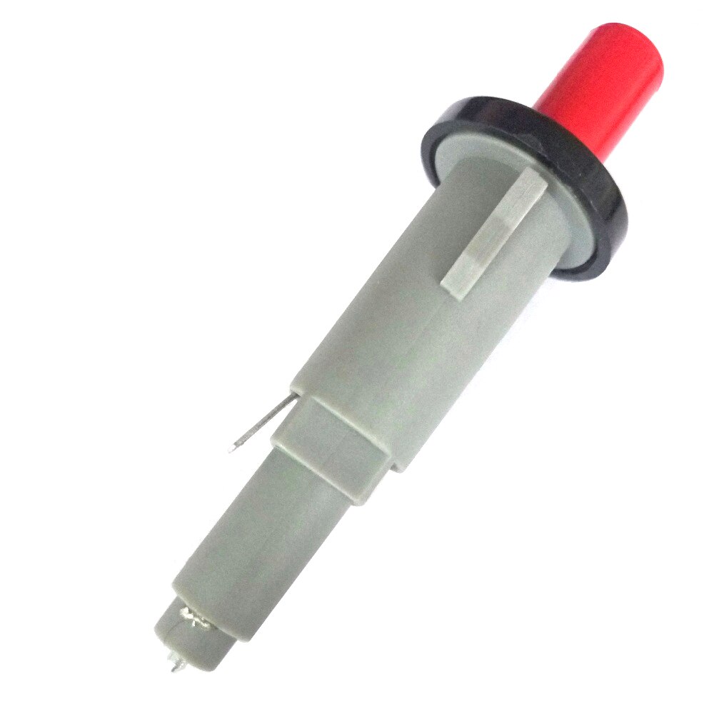 Encendedor piezoeléctrico de dos salidas, botón de encendido de , bujía, 5 uds.