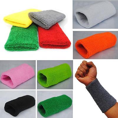 Sports Cotton Basketball Long Wristband Elbow Guard Pad Sweat Band Sports Wrist Support