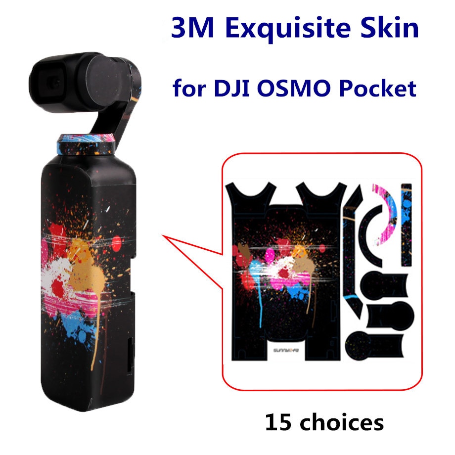 3M Stickers Waterproof Skin Accessory Protective Decal Film Paster for DJI OSMO Pocket Handheld Gimbal Camera Stabilizer PTZ