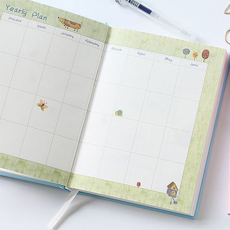 365 Dagen Dagboek Notebooks En Tijdschriften Voor School Kantoorbenodigdheden Dagelijkse Plan Jaarlijks Agenda 2022 Maandelijkse Leuke Blocnotes