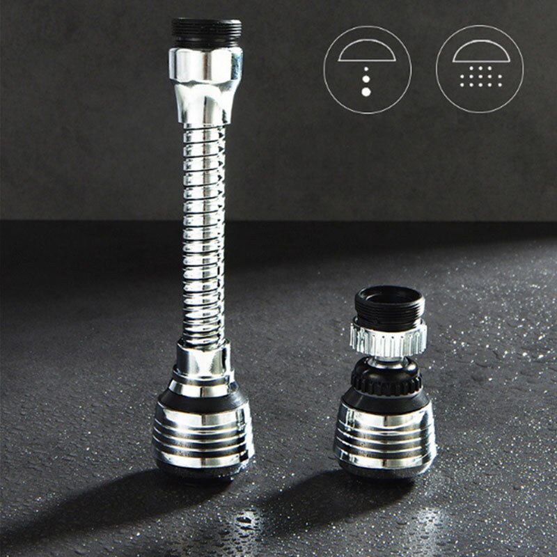 Keuken Accessoires Newcomdigi Flexibele Kraan Sproeier Turbo Flex 360 Wastafel Kraan Sproeier Jet Streamen Kraan Hoofd