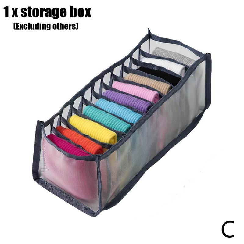 1/3 pièces sous-vêtements soutien-gorge organisateur boîte de rangement 2 couleurs placard organisateurs tiroir pour sous-vêtements boîtes soutien-gorge chaussettes fournitures Sca G3O2: C