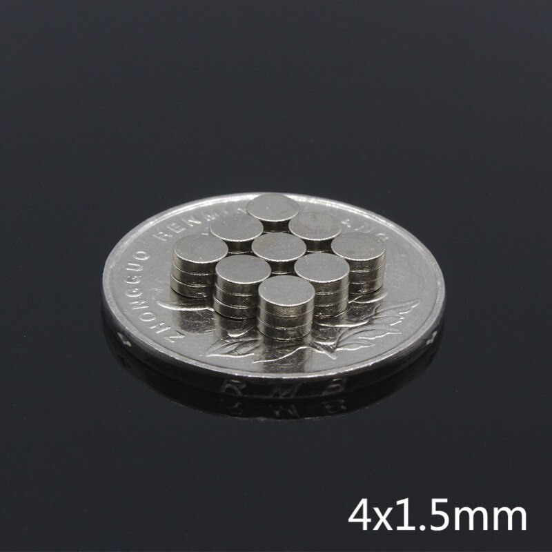 MIN CI Neodymium magneten, plat, 20 x 10 x 5 mm, sterke magneten