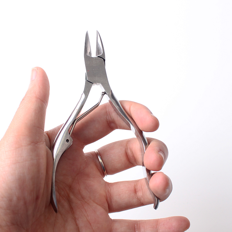 2Pcs Nagel Korrektur Lifter Set Nagel Clipper Häutchen Scissor mit Eingewachsenen Zehennagel Reiniger Kappe Häutchen Nipper Pediküre Werkzeug