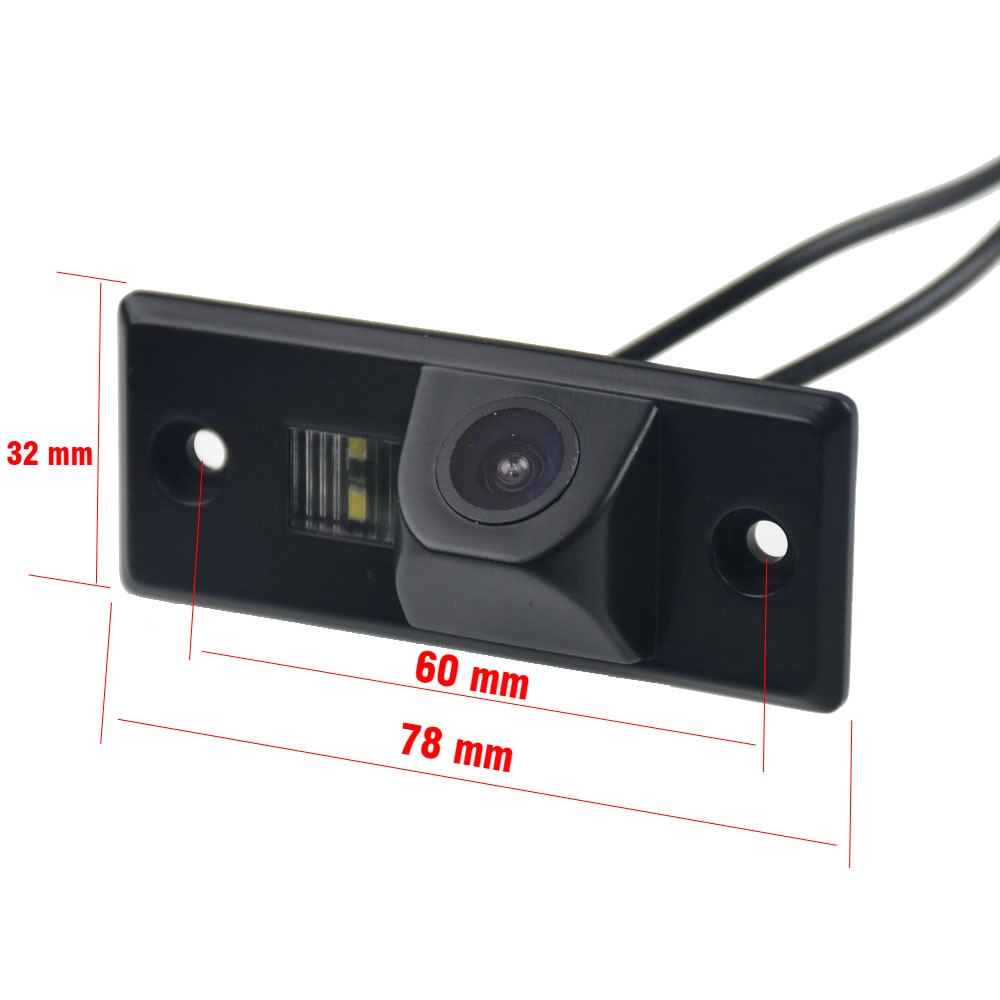 CCD Rückfahrkamera Rückfahrkamera Für VW für Volkswagen Touareg Tiguan Passat B5 Polo Limousine Parkplatz System