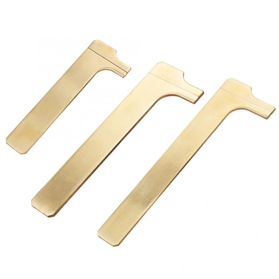 Double Scale Vernier Caliper Brass Jewelry Maker Measuring Ruler Authenticate Caliper Chemistry