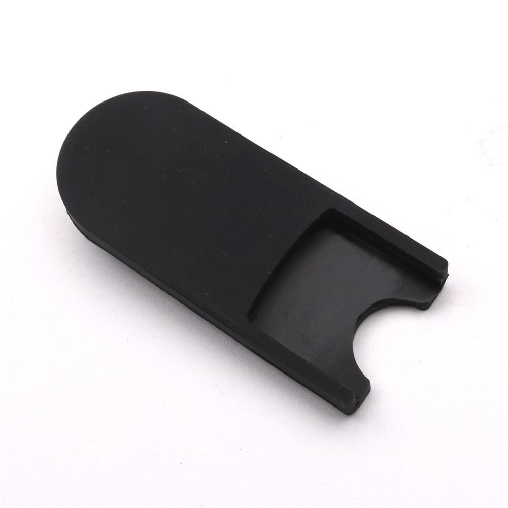 Almohadilla de descanso de pulgar de saxofón cojín de silicona alivia la fatiga accesorio de instrumento: black