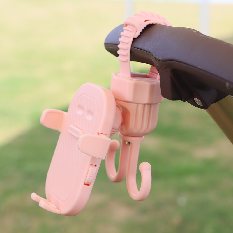 Baby Kinderwagen Zubehör Baby Flaschen Gestell für Baby Getränkehalter Wagen Art Auto Fahrrad Schnellverschluss Wasserflaschenhalter: Dunkelgrau