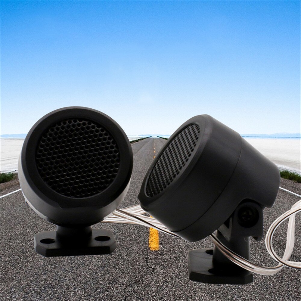 2PCS 500W Pre-Wired Tweeter Speakers Car Audio System Vehicle Door Auto Audio Music Subwoofer Electronic Accessories Speaker
