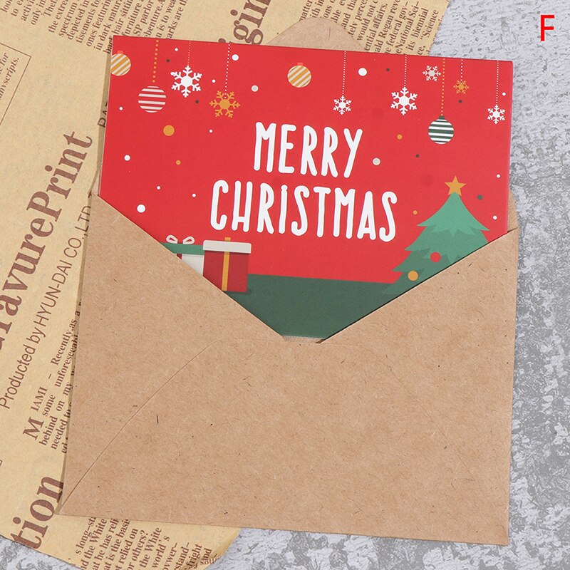 Carte Vintage de noël, carte de vœux, réveillon de noël, nouvel an, fête annuelle: F