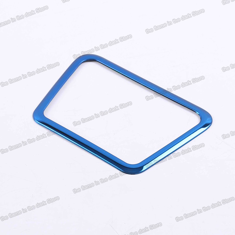 Lsrtw2017 stainless steel car trunk storage box frame trims for Mg Hs Accessories Kit Auto decoration